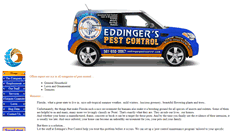 Desktop Screenshot of eddingerspestcontrol.com
